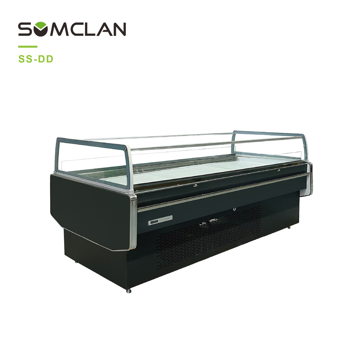 Commercial Island Promotion Display Cabinet For Supermarket Fresh Food