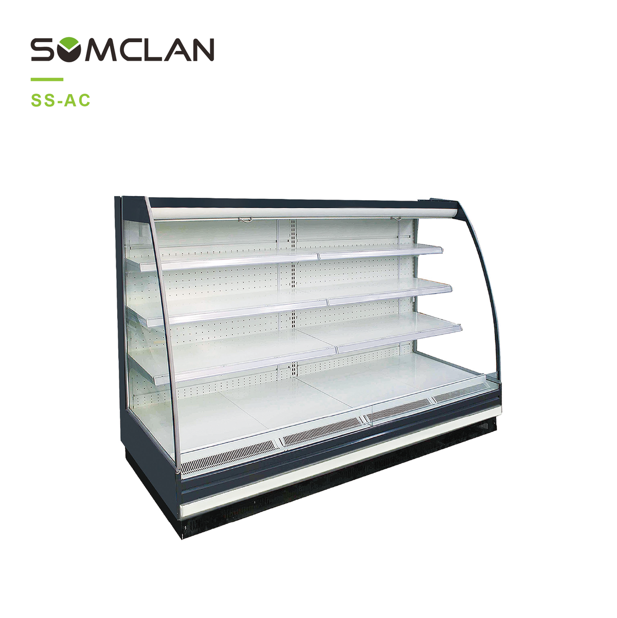 Commercial Remote Half Height Display Case For Fresh Food Retail
