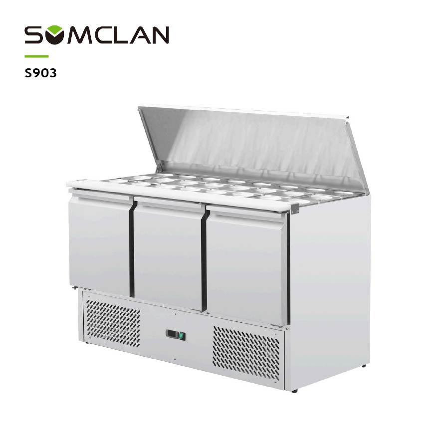 Commercial Sandwich Prep Refrigerator with Fan Assisted Cooling