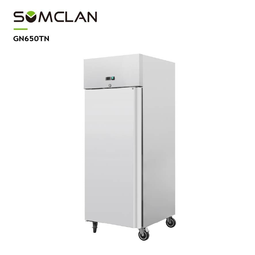 Commercial Stainless Steel Upright Freezer & Refrigerator for Restaurant Kitchens