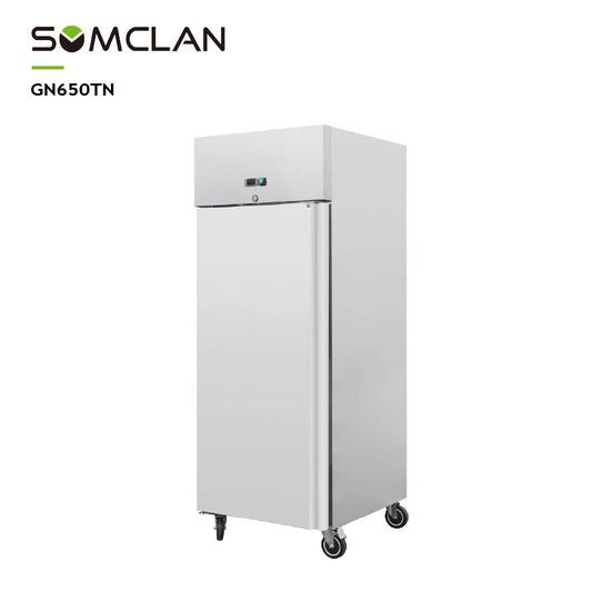 Commercial Stainless Steel Upright Freezer & Refrigerator for Restaurant Kitchens