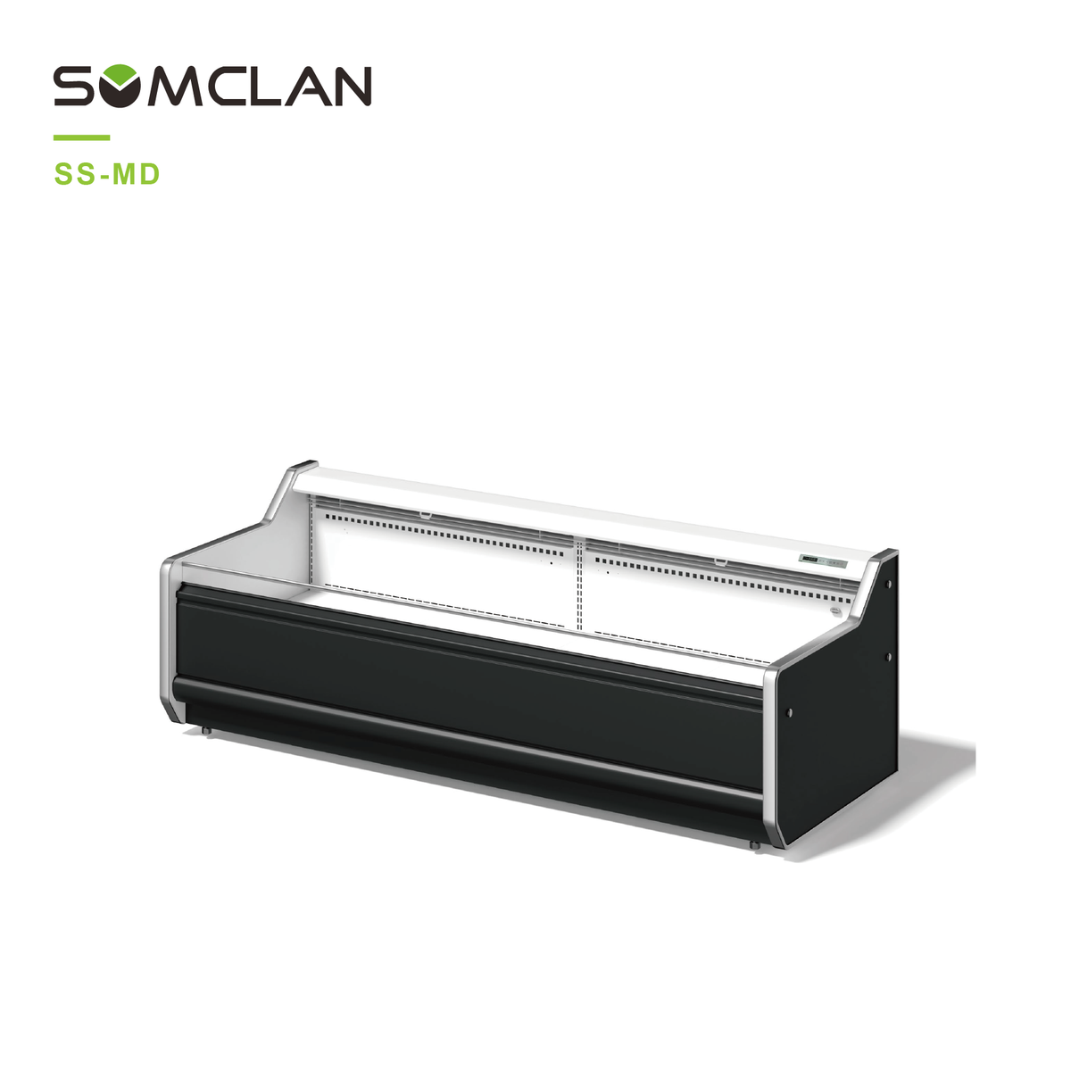 Single Tier Plug In Meat Display Counter For Butcher Retail Business