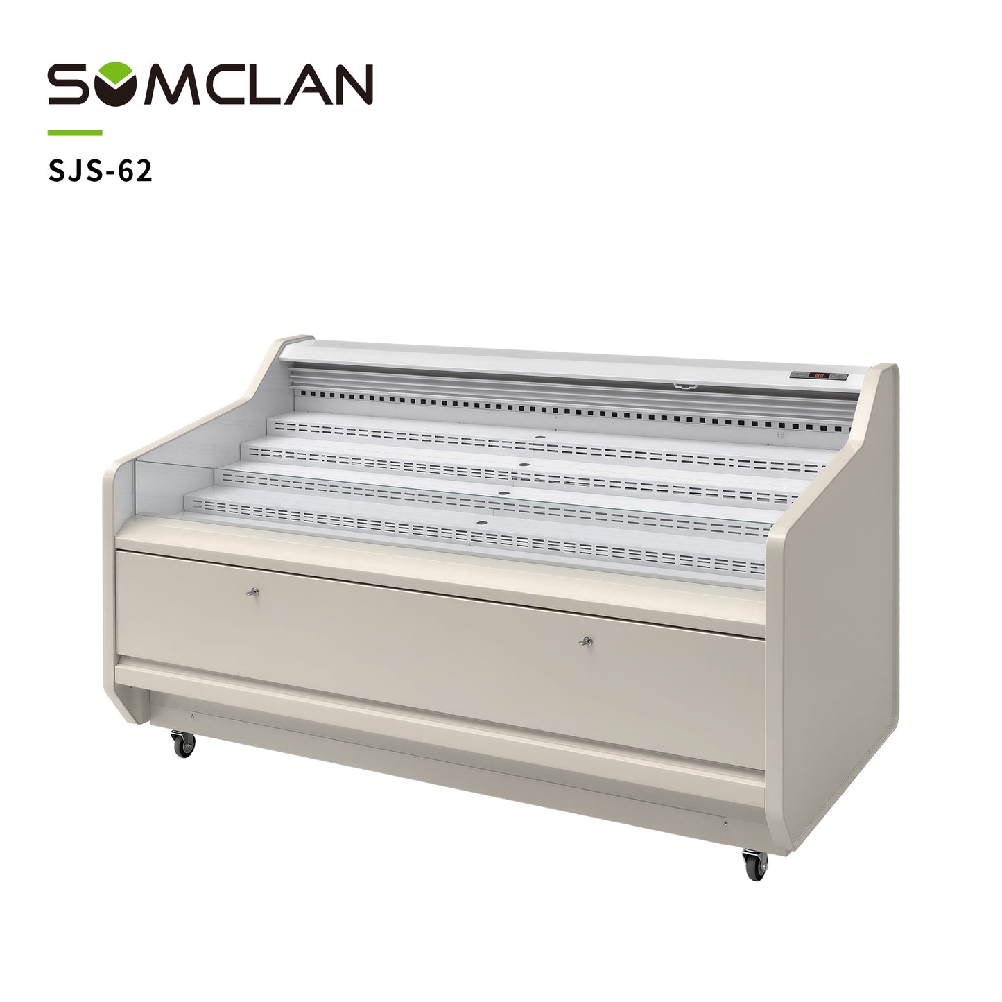 Wholesale Supermarket Fan-Cooled Fresh Meat Display Fridge Chinese Factory Direct Freezer