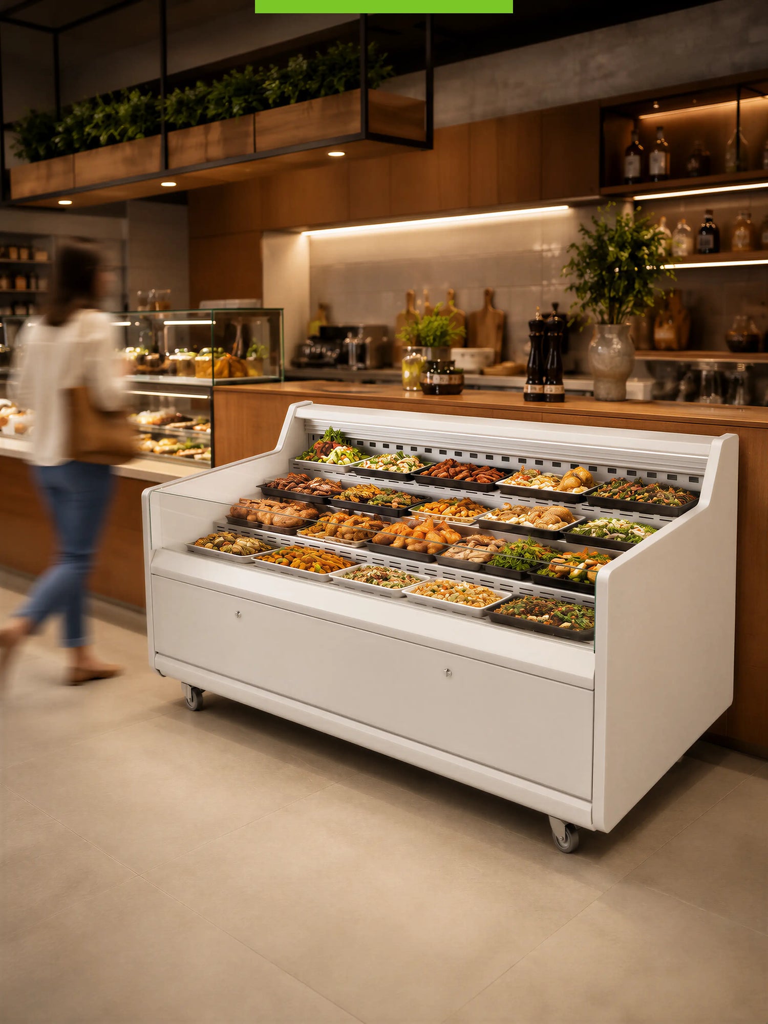 Cooked Food Display Case
