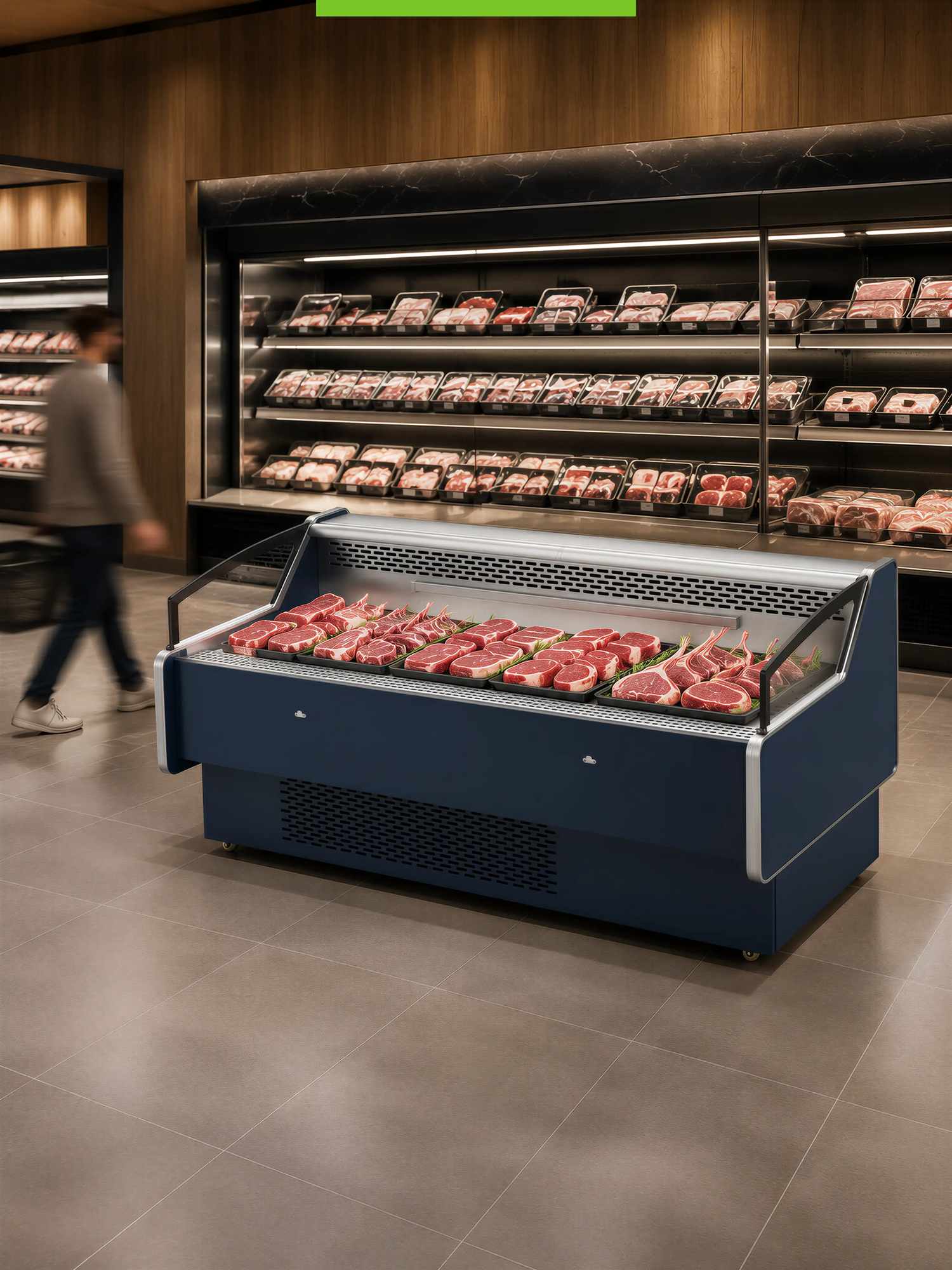 Fresh Meat Display Freezer