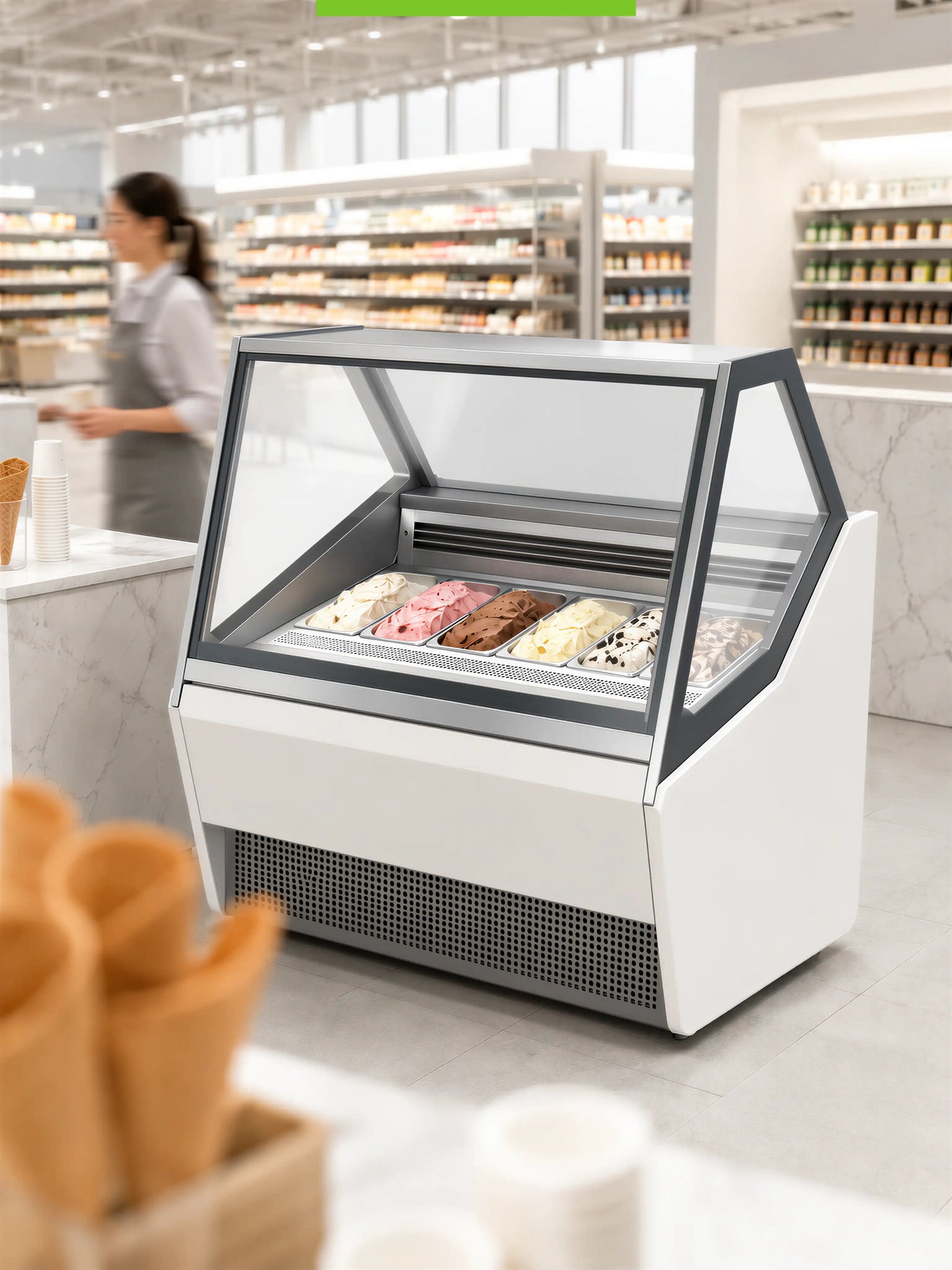 Ice Cream Display Freezer