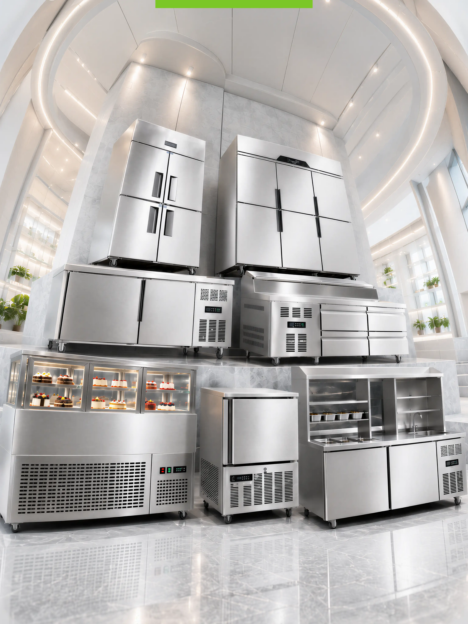 Stainless Steel Freezer