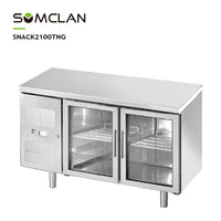 Commercial Glass Door Counter Refrigerator
