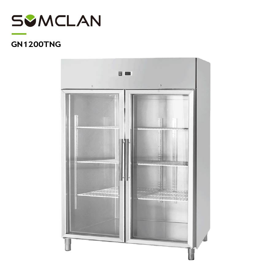 Commercial Glass Door Upright Refrigerator for Retail & Foodservice