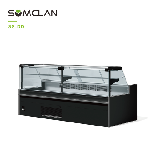 Commercial Large Storage Deli Display Case For Fresh Food Retail