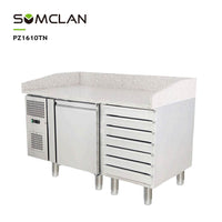 Commercial Pizza Counter with Granite Worktop