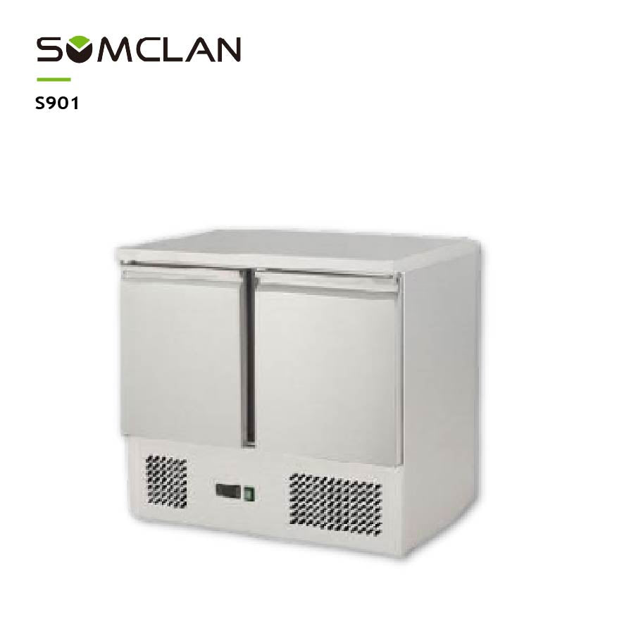 Commercial Salad Prep Refrigerator with Fan Assisted Cooling