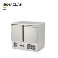 Commercial Salad Prep Refrigerator with Fan Assisted Cooling