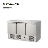 Commercial Salad Prep Refrigerator with Fan Assisted Cooling