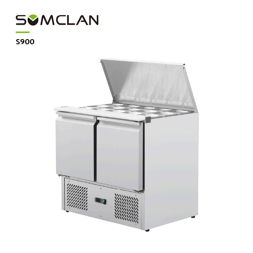 Commercial Sandwich Prep Refrigerator with Fan Assisted Cooling