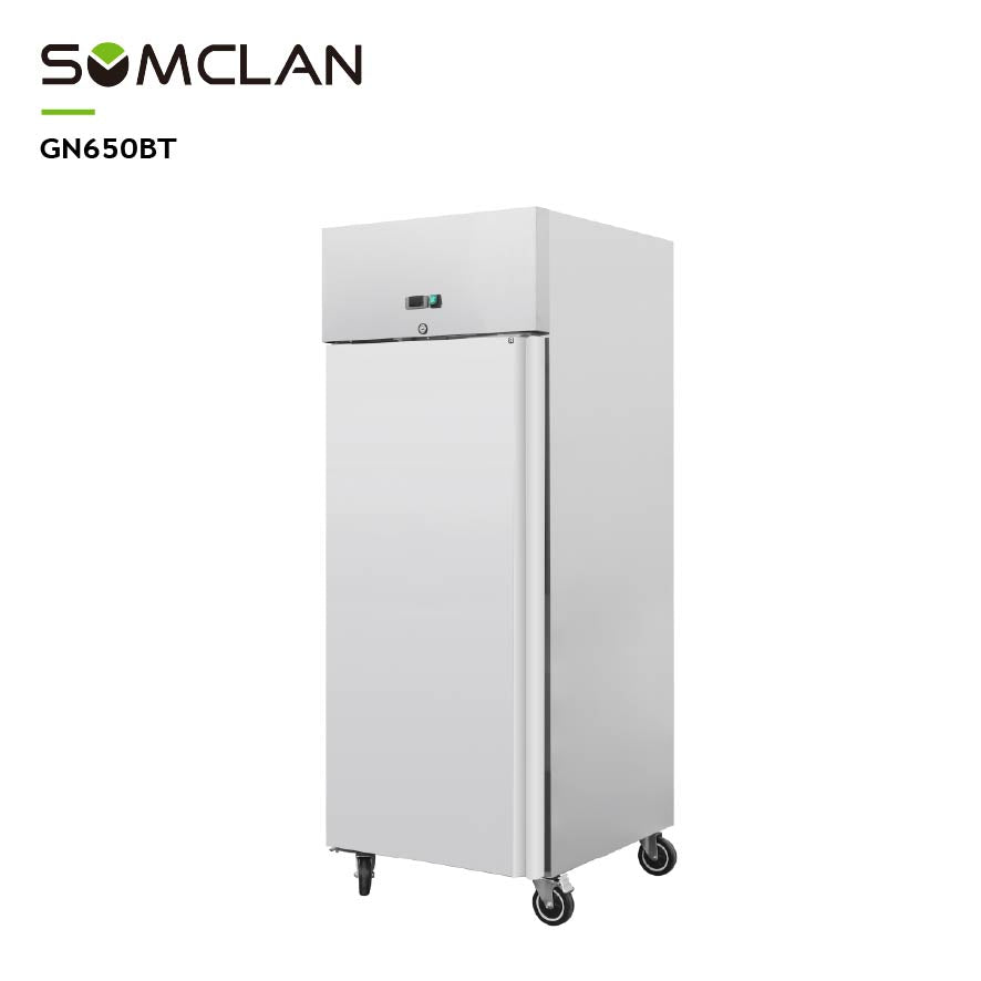 Commercial Stainless Steel Upright Freezer & Refrigerator for Restaurant Kitchens