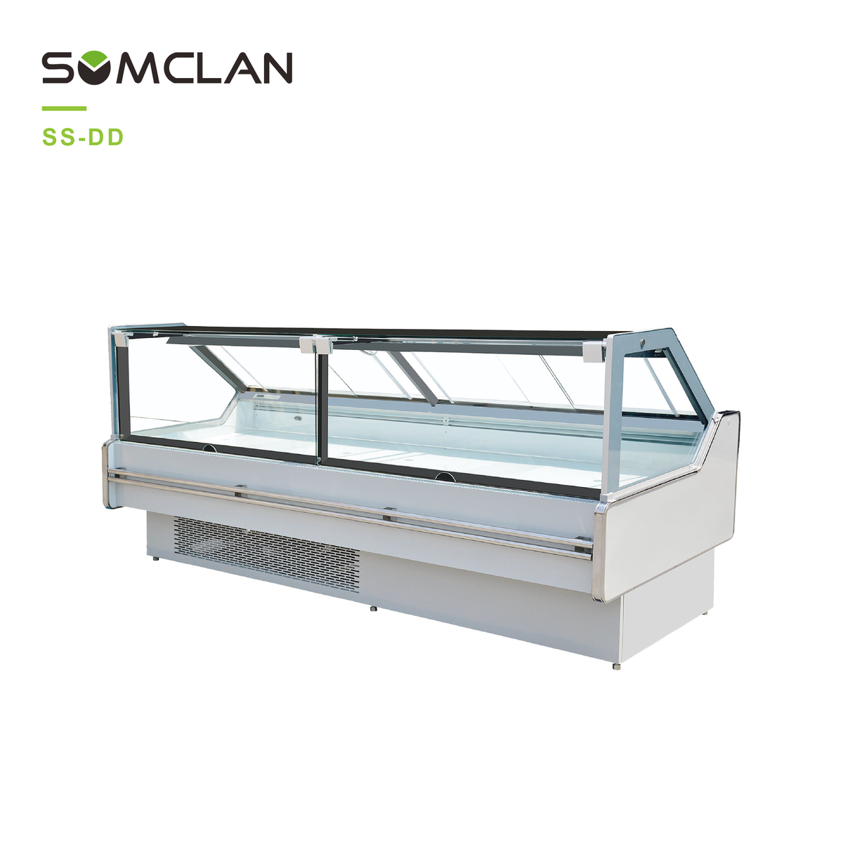 Commercial Straight Deli Display Case For Fresh Food Retail
