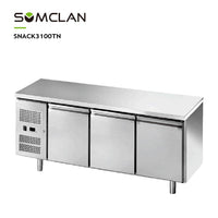Commercial Three Door Snack Counter Refrigerator & Freezer