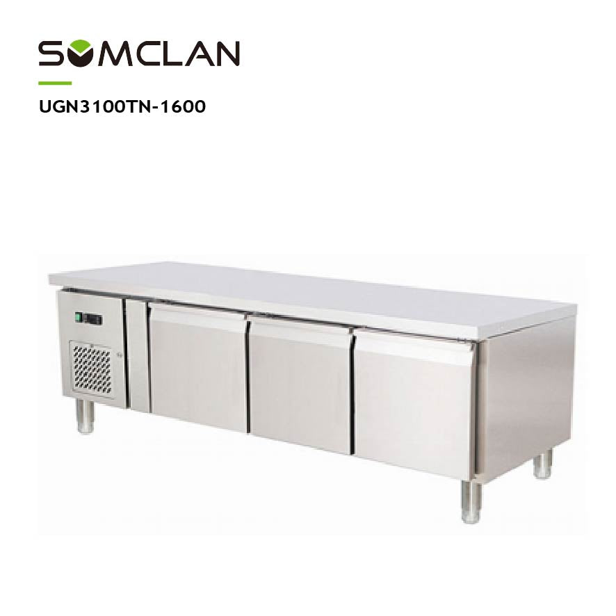 Commercial Ventilated Chest Refrigerator for Professional Kitchens