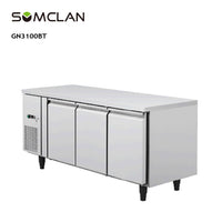 Commercial Three Doors Chest Refrigerator & Freezer for Restaurant Kitchens
