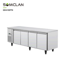 Commercial Four Doors Chest Refrigerator & Freezer for Restaurant Kitchens