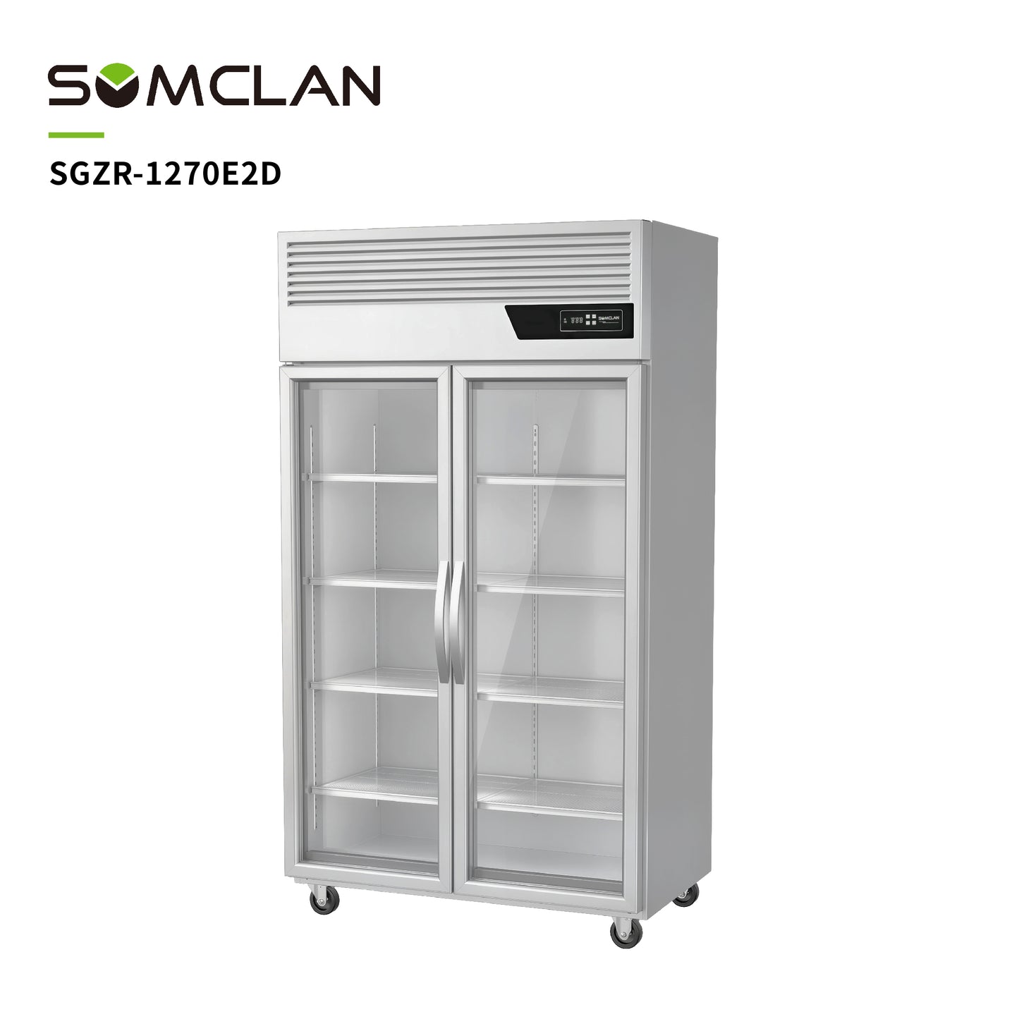 Factory Direct Sale Stainless Steel Upright Refrigerated Cabinet Wholesale Commercial Cold storage Freezer