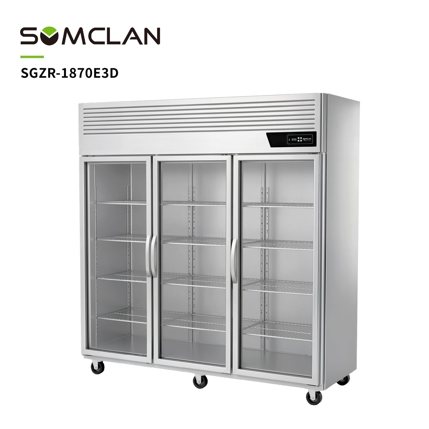 Factory Direct Sale Stainless Steel Upright Refrigerated Cabinet Wholesale Commercial Cold storage Freezer
