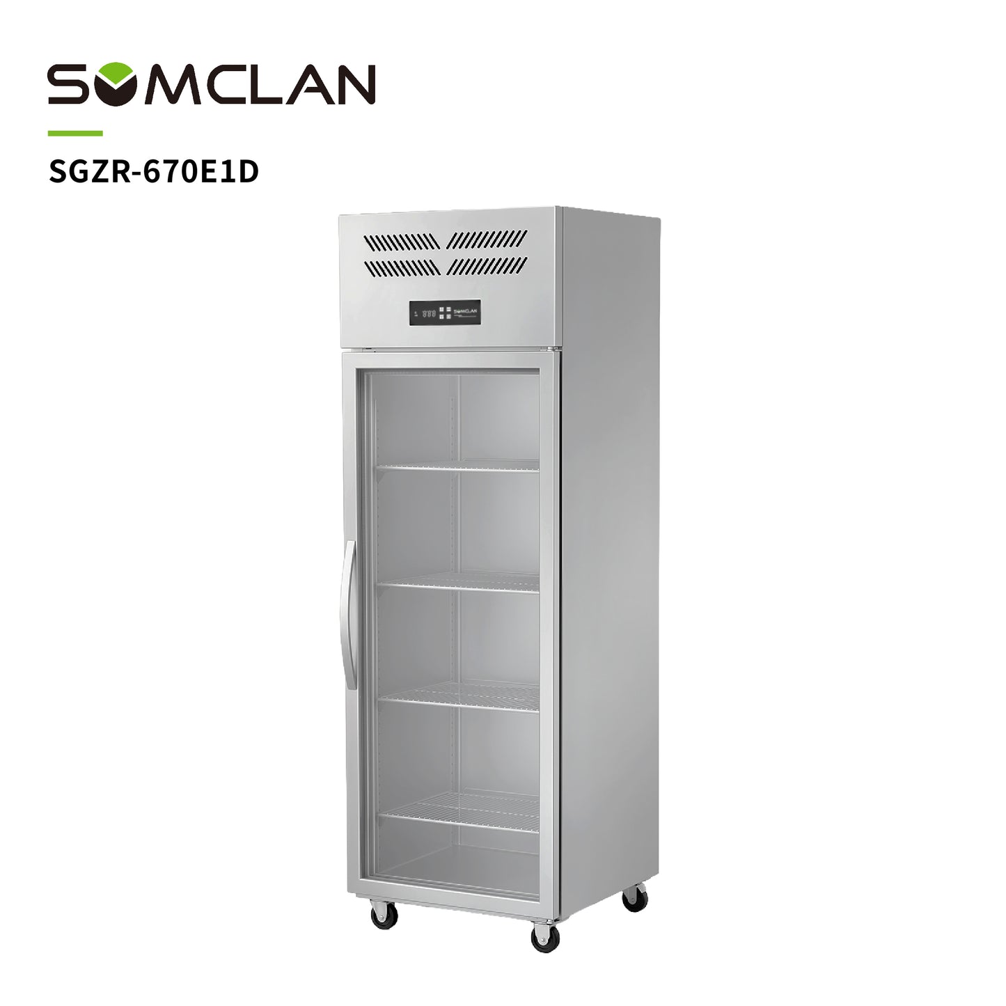 Factory Direct Sale Stainless Steel Upright Refrigerated Cabinet Wholesale Commercial Cold storage Freezer