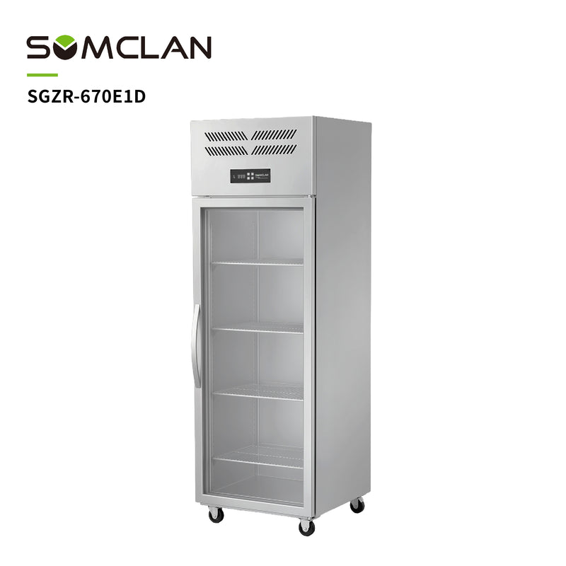 Factory Direct Sale Stainless Steel Upright Refrigerated Cabinet Wholesale Commercial Cold storage Freezer
