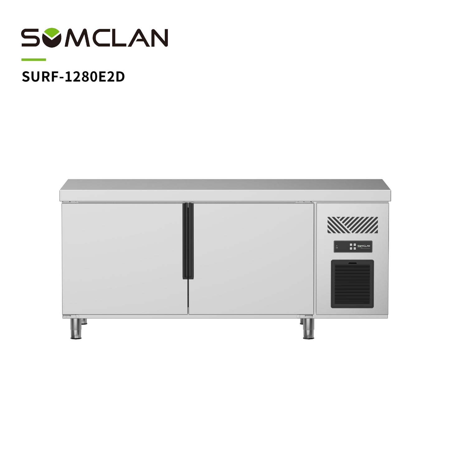 Factory Direct Wholesale Large Capacity Commercial Dual-temperature Worktop Freezer