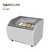 Premium Frozen Yogurt & Ice Cream Display Freezer with R290 Refrigeration for Dessert Shops