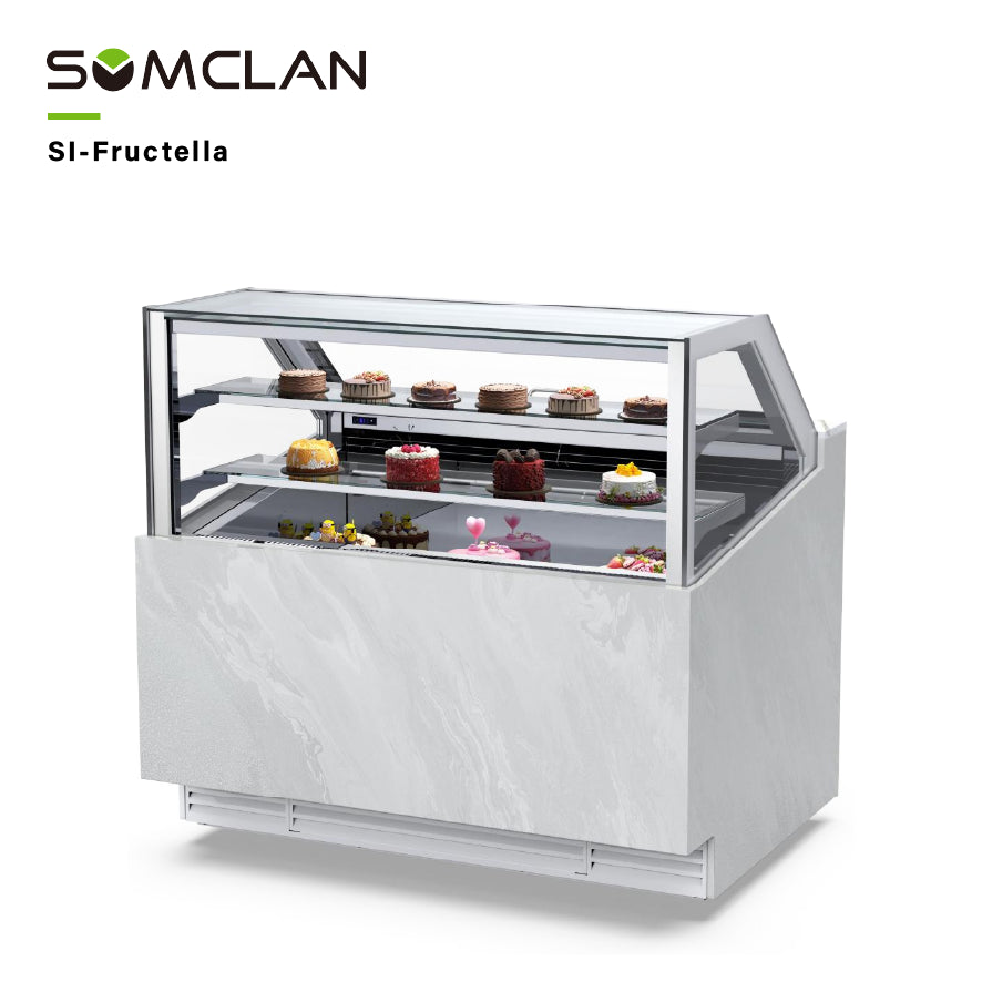 R290 Commercial Ice Cream Display Cabinet Manufacturer | Gelato & Ice Cream Cake Showcase Freezer with Top Sliding Glass Door