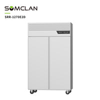 Wholesale Commercial Air-cooled Adjustable Tempered Glass Display Freezer 2-8℃ Refrigerator