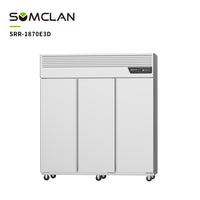 Wholesale Commercial Air-cooled Adjustable Tempered Glass Display Freezer 2-8℃ Refrigerator