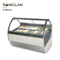 Wholesale Commercial Ice Cream Display Freezer | Gelato Showcase Cabinet Supplier for Dessert Shops