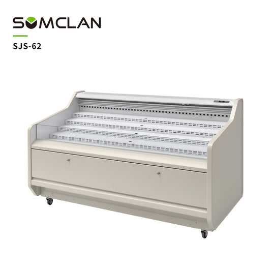 Wholesale Supermarket Fan-Cooled Fresh Meat Display Fridge Chinese Factory Direct Freezer