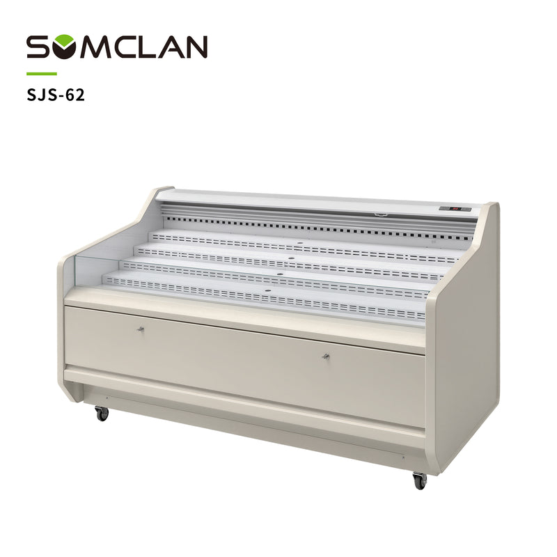Wholesale Supermarket Fan-Cooled Fresh Meat Display Fridge Chinese Factory Direct Freezer