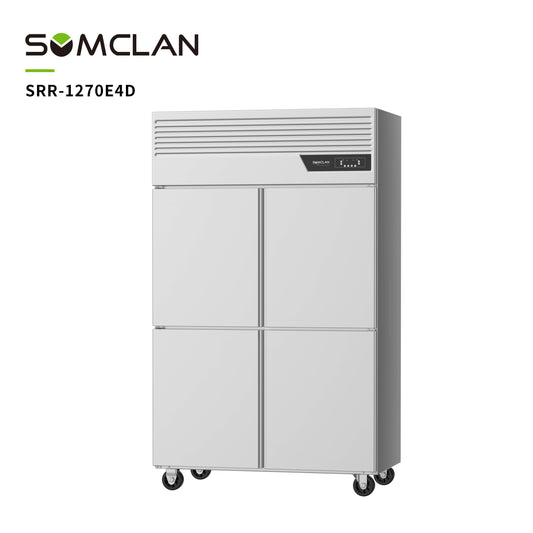 Wholesale Multi Door Glass Display Refrigerator 2 To 8 ℃ Commercial Kitchen Chiller