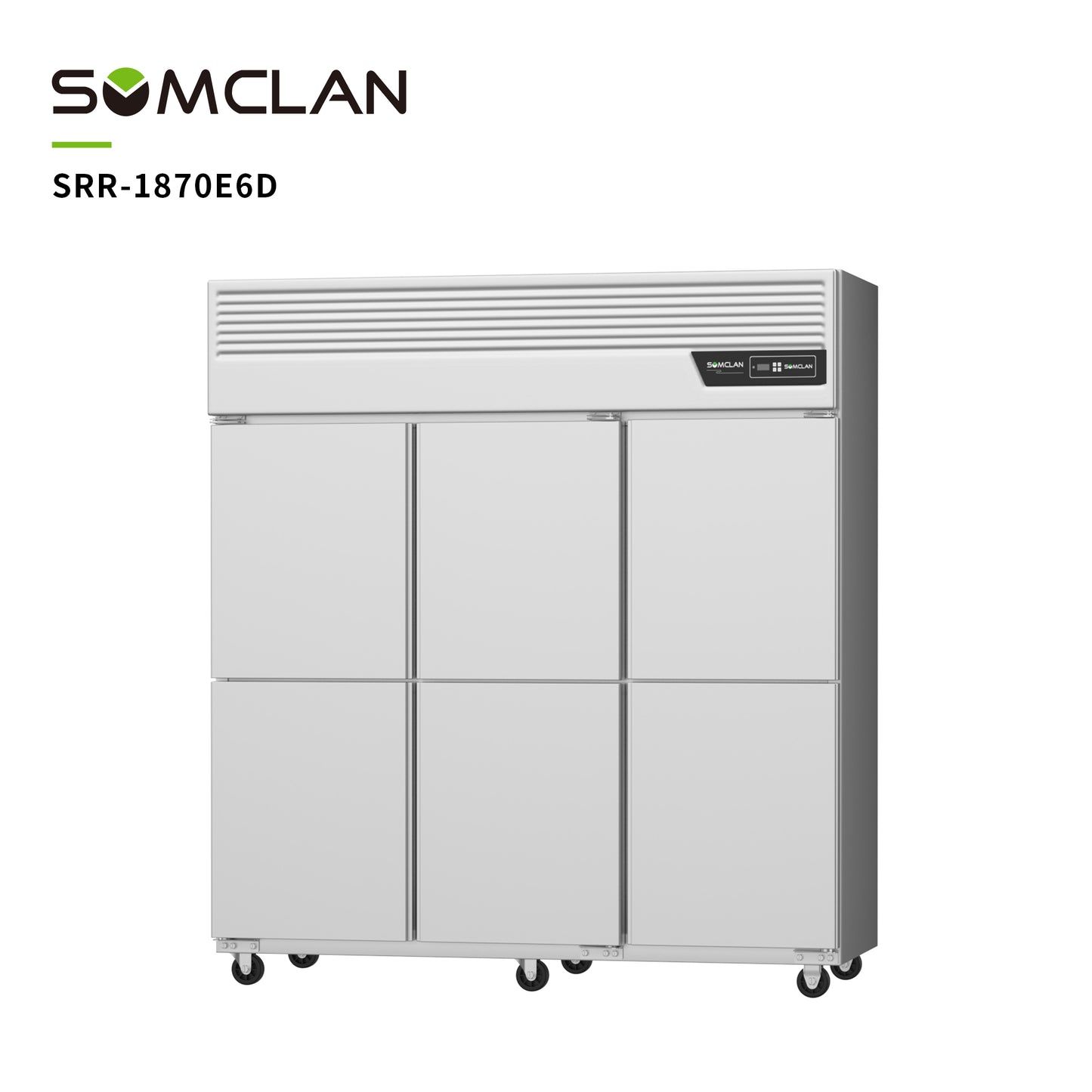Wholesale Commercial Air-cooled Adjustable Tempered Glass Display Freezer 2-8℃ Refrigerator